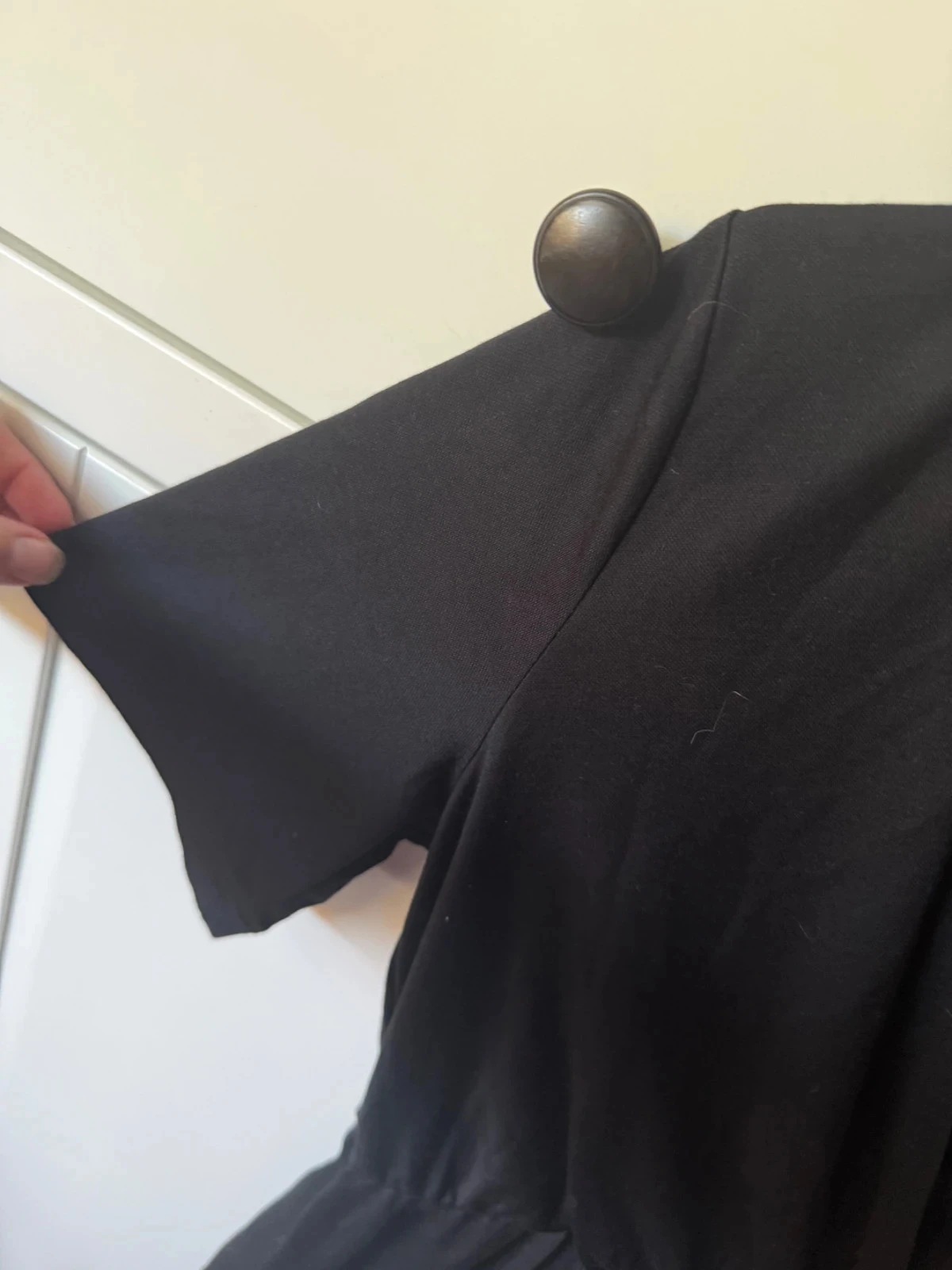 Vestido de verão preto c&a Tamanho 36 em perfeito estado – photo 3